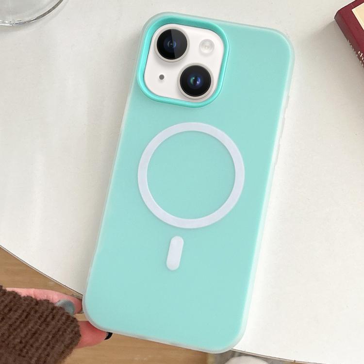 For iPhone 14 Plus Skin Feel MagSafe Magnetic PC Hybrid TPU Phone Case(Mint Green)
For iPhone 14 Plus Skin Feel MagSafe Magnetic PC Hybrid TPU Phone Case(Mint Green)