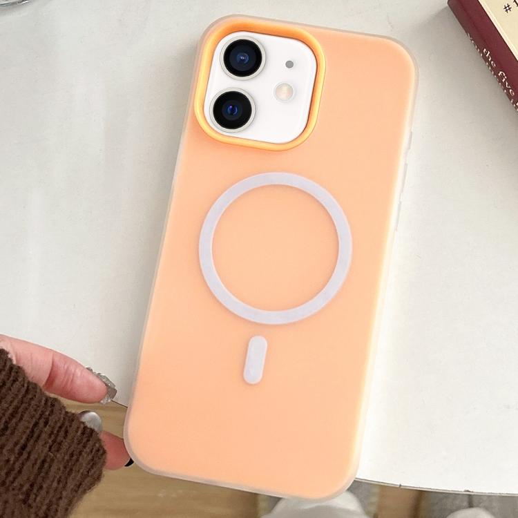For iPhone 11 Skin Feel MagSafe Magnetic PC Hybrid TPU Phone Case(Orange)
For iPhone 11 Skin Feel MagSafe Magnetic PC Hybrid TPU Phone Case(Orange)
