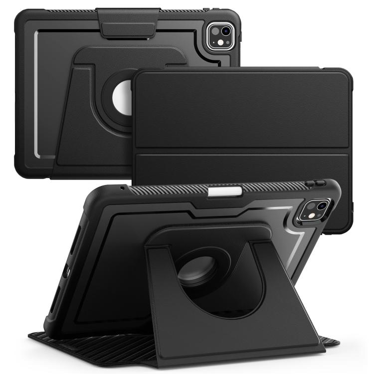 For iPad Pro 11 2024 Honeycomb Magnetic Rotation Holder Leather Smart Tablet Case(Black)
For iPad Pro 11 2024 Honeycomb Magnetic Rotation Holder Leather Smart Tablet Case(Black)