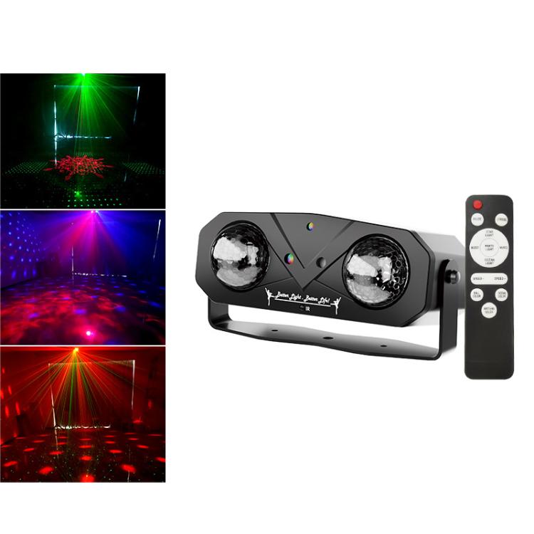 Double Magic Ball Laser Light LED Water Ripple RGB Rotating Stage Lamp, Style:USB-IN(Black)
Double Magic Ball Laser Light LED Water Ripple RGB Rotating Stage Lamp, Style:USB-IN(Black)