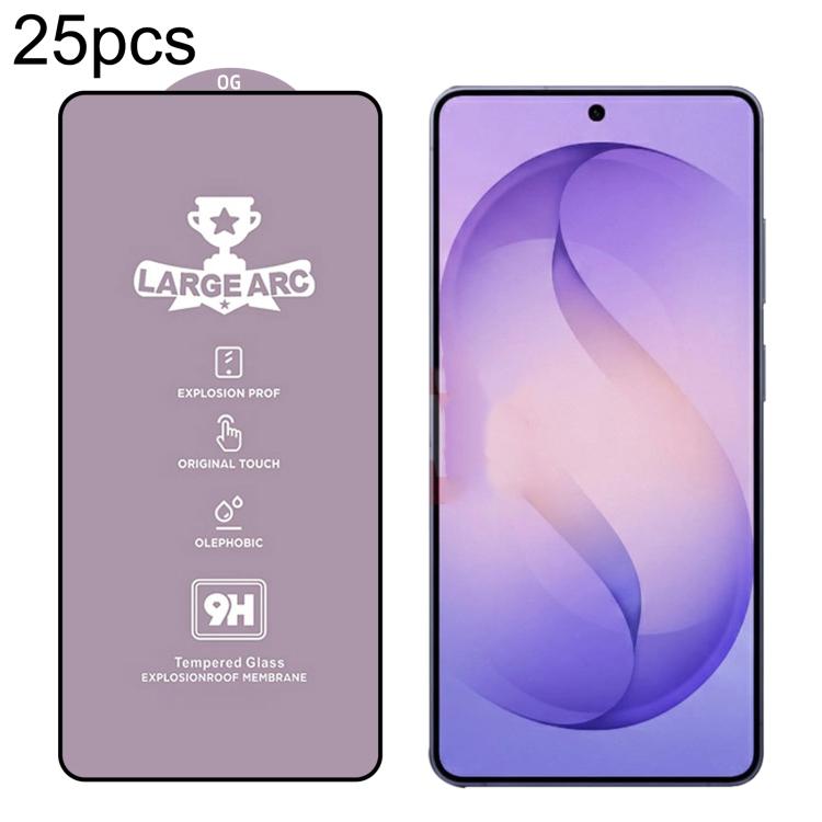 For Samsung Galaxy S26 Ultra 5G 25pcs 9H 0.18mm High Aluminum Large Arc Tempered Glass Film, Support Fingerprint Unlocking
For Samsung Galaxy S26 Ultra 5G 25pcs 9H 0.18mm High Aluminum Large Arc Tempered Glass Film, Support Fingerprint Unlocking