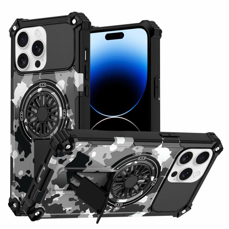 For iPhone 14 Pro Camouflage Kickstand Rotating Shaft MagSafe Phone Case(Mint Green Camouflage)
For iPhone 14 Pro Camouflage Kickstand Rotating Shaft MagSafe Phone Case(Mint Green Camouflage)