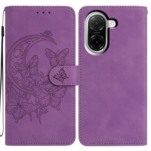 For Redmi A5 4G EU 173.3mm Moonlit Butterfly Dance Pattern Embossed Leather Phone Case(Purple)
For Redmi A5 4G EU 173.3mm Moonlit Butterfly Dance Pattern Embossed Leather Phone Case(Purple)
