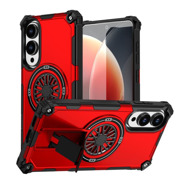 For Samsung Galaxy S25 Edge 5G Shockproof Kickstand Metallic Shaft MagSafe Phone Case(Red)
For Samsung Galaxy S25 Edge 5G Shockproof Kickstand Metallic Shaft MagSafe Phone Case(Red)
