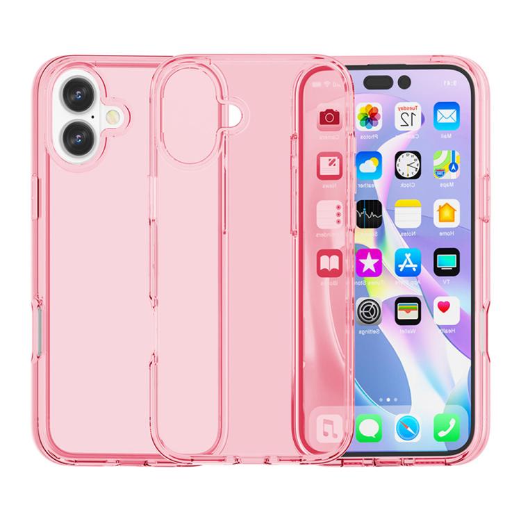 For iPhone 17 Shockproof Terminator Glitter Powder Phone Case(Transparent Pink)
For iPhone 17 Shockproof Terminator Glitter Powder Phone Case(Transparent Pink)