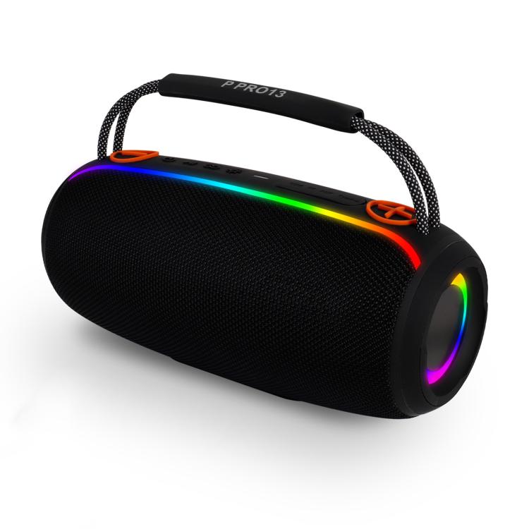 PRO13 20W Portable Outdoor IPX5 Stereo Soundbar Subwoofer RGB Wireless Speakers(Black)
PRO13 20W Portable Outdoor IPX5 Stereo Soundbar Subwoofer RGB Wireless Speakers(Black)