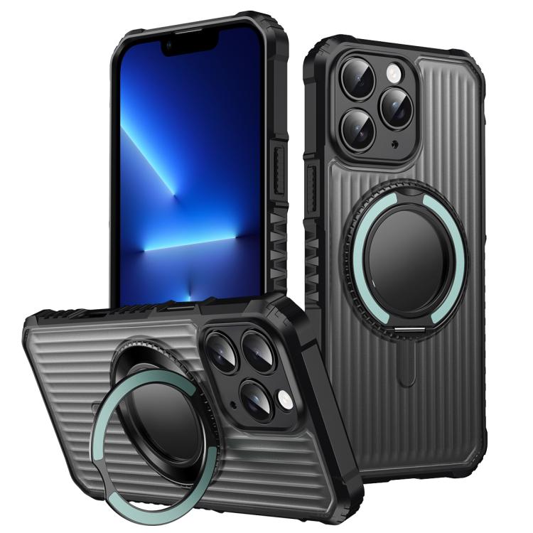 For iPhone 13 Pro Max Skin Sense Rotation Stand Semi-transparent Magsafe Phone Case(Sky Cyan)
For iPhone 13 Pro Max Skin Sense Rotation Stand Semi-transparent Magsafe Phone Case(Sky Cyan)