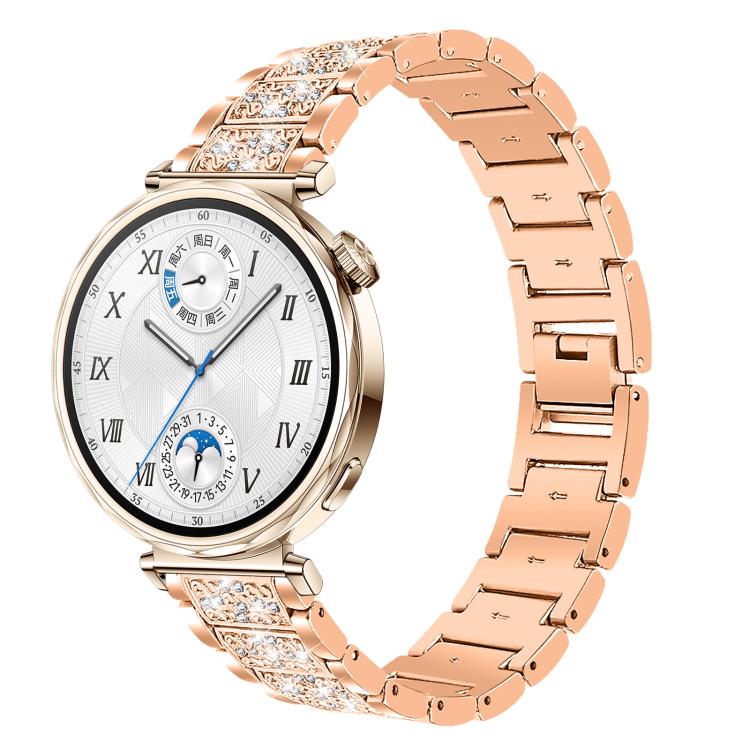 18mm For Huawei GT5/GT4 41mm / OPPO Watch X2 Mini xDfind Diamond Jewelry Steel Watch Band(Rose Gold)
18mm For Huawei GT5/GT4 41mm / OPPO Watch X2 Mini xDfind Diamond Jewelry Steel Watch Band(Rose Gold)
