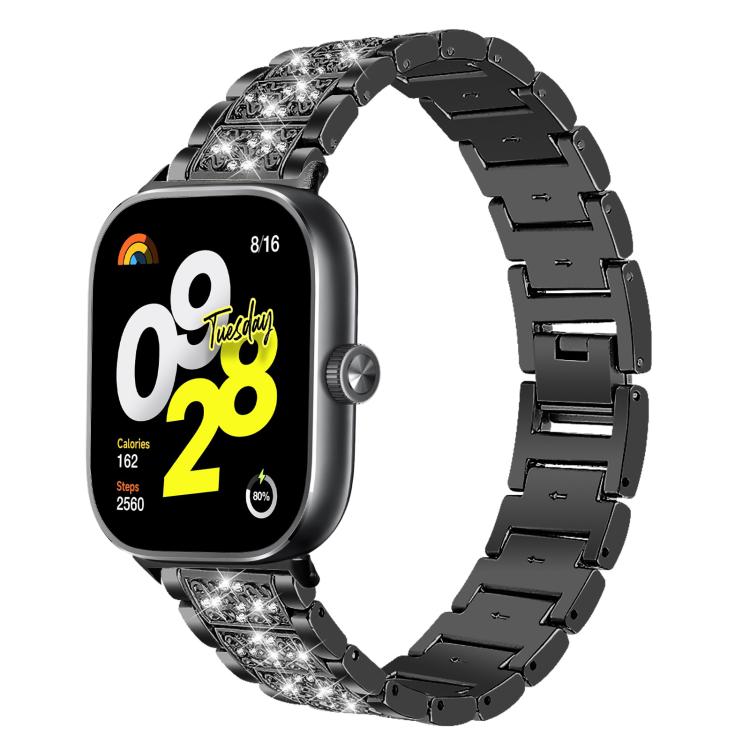For Xiaomi Smart Band 9 Pro/Redmi Watch 5 20mm xDfind Diamond Jewelry Stainless Steel Watch Band(Black)
For Xiaomi Smart Band 9 Pro/Redmi Watch 5 20mm xDfind Diamond Jewelry Stainless Steel Watch Band(Black)