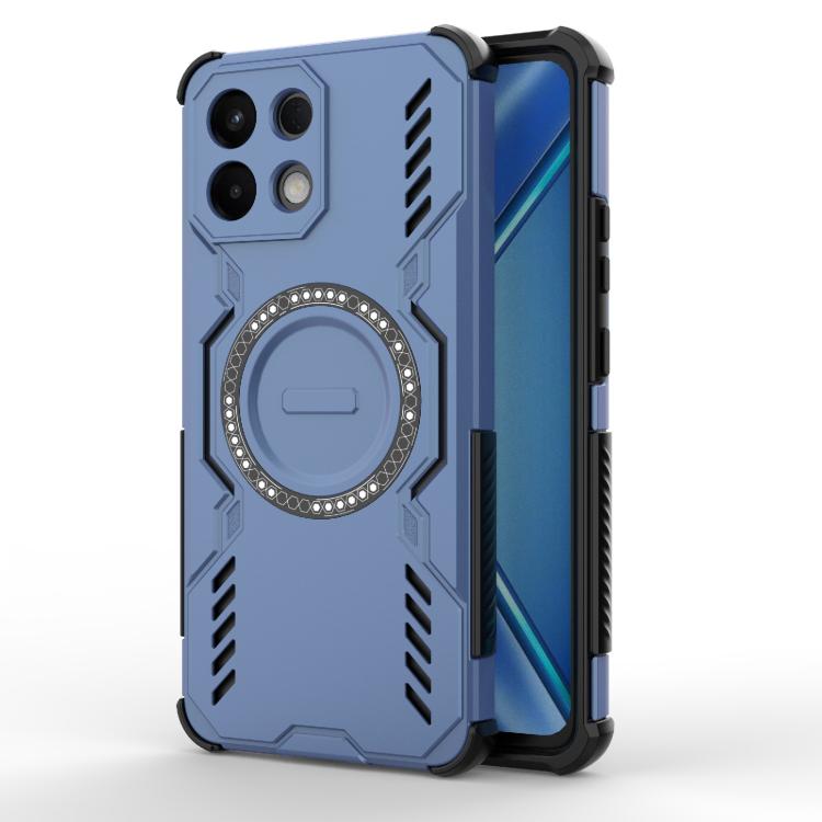 For OPPO K13 5G Butterfly Armor MagSafe Magnetic Ring Shockproof Phone Case(Blue)
For OPPO K13 5G Butterfly Armor MagSafe Magnetic Ring Shockproof Phone Case(Blue)