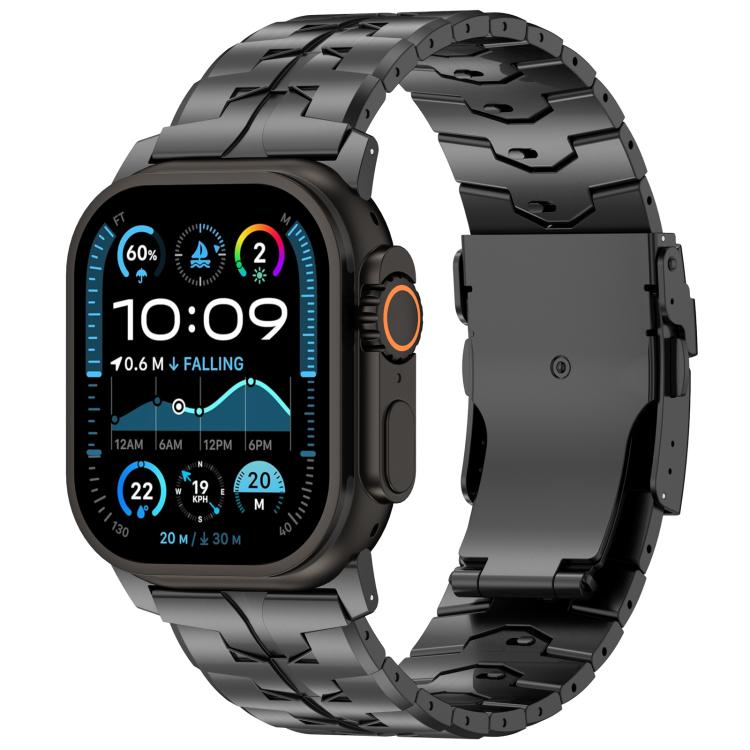 For Apple Watch 46mm / 49mm / 45mm / 44mm 26mm Quick Release Flat Buckle Titanium Alloy Watch Band(Black)
For Apple Watch 46mm / 49mm / 45mm / 44mm 26mm Quick Release Flat Buckle Titanium Alloy Watch Band(Black)