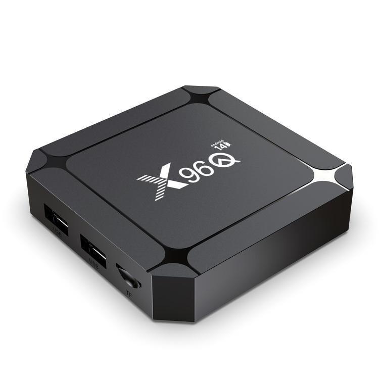 X96Q Android 14 Smart TV Box, RK3518 Quad-Core Cortex-A53, Memory:2GB+16GB(US Plug)
X96Q Android 14 Smart TV Box, RK3518 Quad-Core Cortex-A53, Memory:2GB+16GB(US Plug)