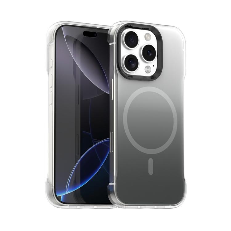 For iPhone 16 Pro Borderless Series Magnetic MagSafe Gradient Color Phone Case(Black)
For iPhone 16 Pro Borderless Series Magnetic MagSafe Gradient Color Phone Case(Black)