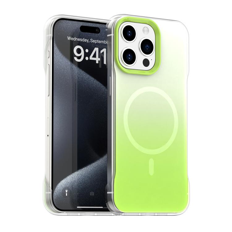 For iPhone 15 Pro Max Borderless Series Magnetic MagSafe Gradient Color Phone Case(Green)
For iPhone 15 Pro Max Borderless Series Magnetic MagSafe Gradient Color Phone Case(Green)