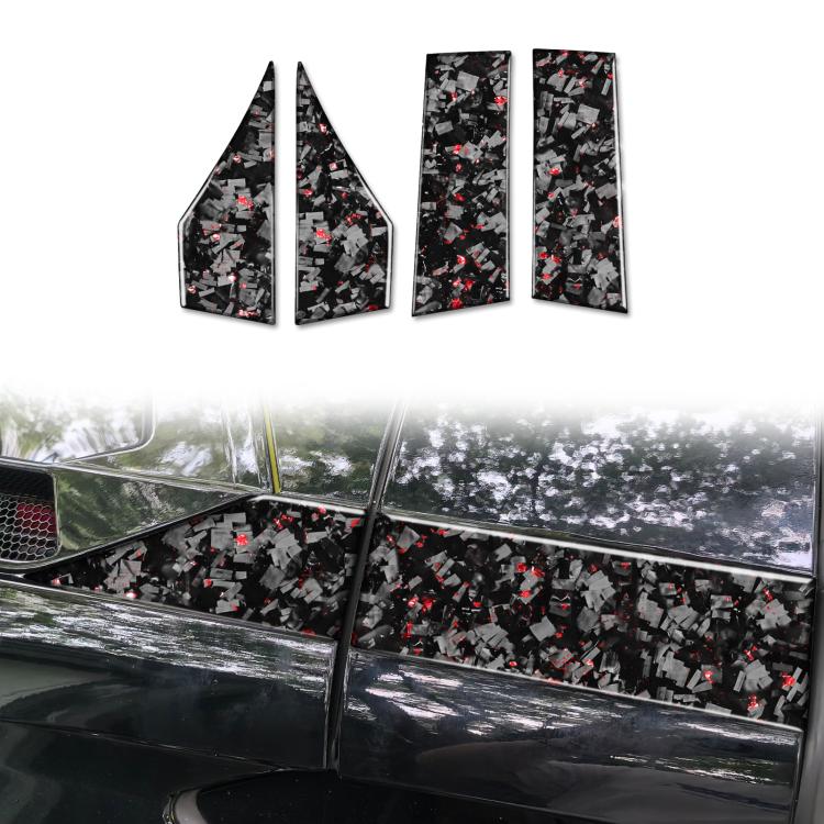 4pcs/Set Forged Gold Foil Carbon Fiber Car Roof Sides Decorative Sticker for Chevrolet Corvette C8 2020-, Left and Right Driver(Red)
4pcs/Set Forged Gold Foil Carbon Fiber Car Roof Sides Decorative Sticker for Chevrolet Corvette C8 2020-, Left and Right Driver(Red)