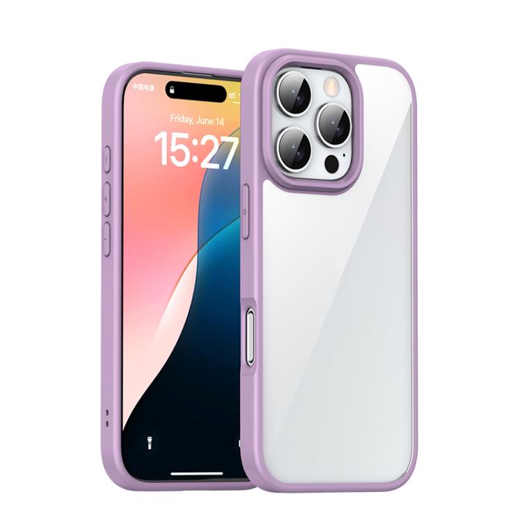 For iPhone 16 Pro Max iPAKY Bright Color Series Shockproof PC+TPU Phone Case(Purple)
For iPhone 16 Pro Max iPAKY Bright Color Series Shockproof PC+TPU Phone Case(Purple)
