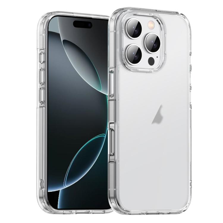 For iPhone 16 Pro Max iPAKY Phantom Series Shockproof PC+TPU Phone Case(Matte White)
For iPhone 16 Pro Max iPAKY Phantom Series Shockproof PC+TPU Phone Case(Matte White)