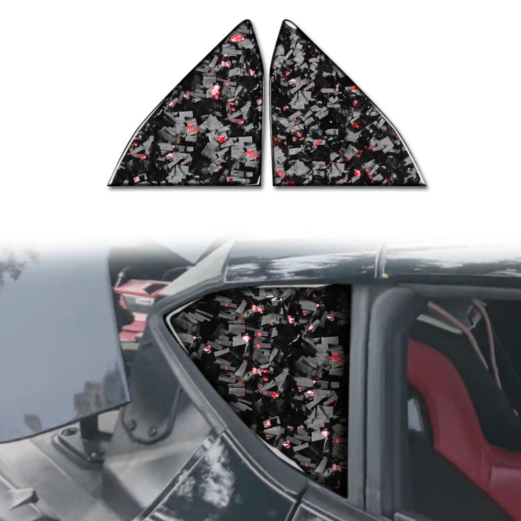 2pcs/Set Forged Gold Foil Carbon Fiber Car Rear Triangle Window Decorative Sticker for Chevrolet Corvette C8 2020-, Left and Right Driver(Red)
2pcs/Set Forged Gold Foil Carbon Fiber Car Rear Triangle Window Decorative Sticker for Chevrolet Corvette C8 2020-, Left and Right Driver(Red)