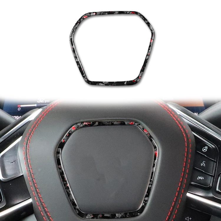 Forged Gold Foil Carbon Fiber Car Steering Wheel Frame Decorative Sticker for Chevrolet Corvette C8 2020-, Left and Right Driver(Red)
Forged Gold Foil Carbon Fiber Car Steering Wheel Frame Decorative Sticker for Chevrolet Corvette C8 2020-, Left and Right Driver(Red)