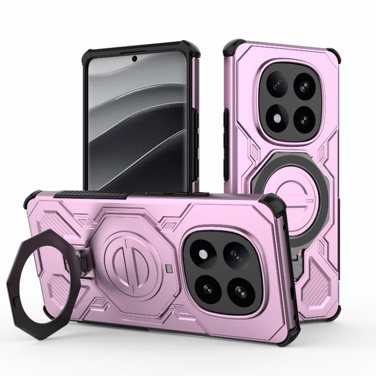 For Redmi Note 14 Pro+ 5G Global J-20 Solid Color MagSafe Magnetic TPU+PC Phone Case(Pink)
For Redmi Note 14 Pro+ 5G Global J-20 Solid Color MagSafe Magnetic TPU+PC Phone Case(Pink)