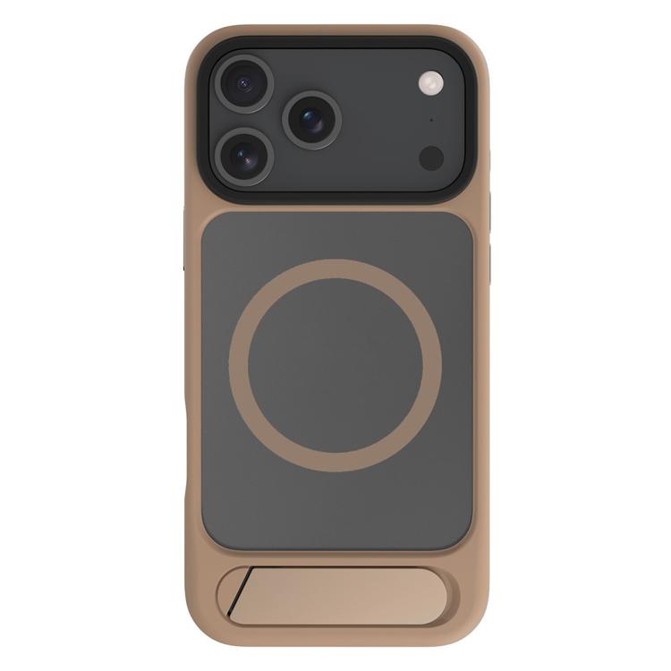 For iPhone 17 Pro Kalebol MagSafe Invisible Tilt Holder PC Hybrid TPU Case(Desert Gold)
For iPhone 17 Pro Kalebol MagSafe Invisible Tilt Holder PC Hybrid TPU Case(Desert Gold)