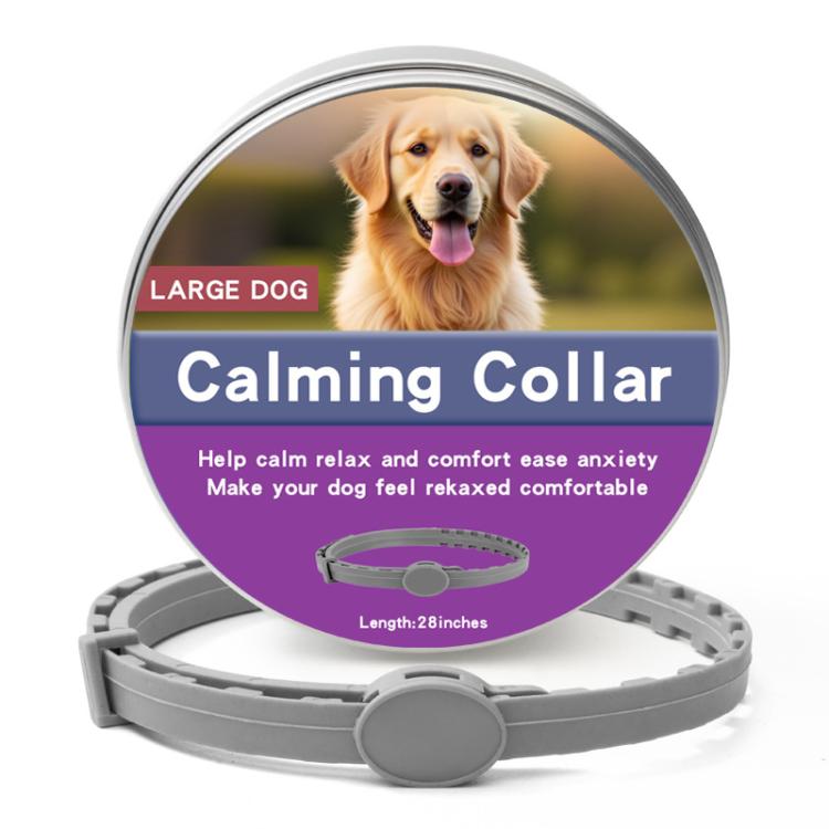 Pet Deworming Calming Collar Fleas Ticks Removing, Aluminum Box Packing, Model:72cm For Large Dog(Grey)
Pet Deworming Calming Collar Fleas Ticks Removing, Aluminum Box Packing, Model:72cm For Large Dog(Grey)