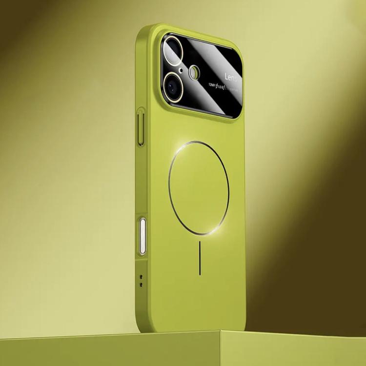 For iPhone 16 Plus Kalebol Large Window MagSafe Frosted PC Phone Case(Avocado Green)
For iPhone 16 Plus Kalebol Large Window MagSafe Frosted PC Phone Case(Avocado Green)
