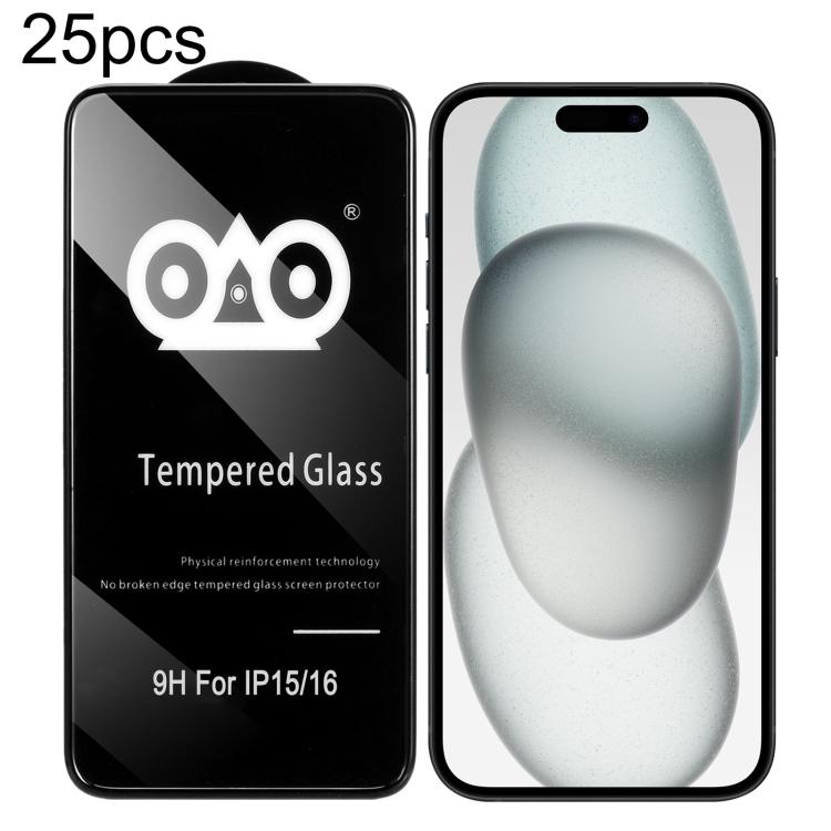 For iPhone 16 / 15 25pcs Shockproof Anti-breaking Edge Airbag Tempered Glass Film
For iPhone 16 / 15 25pcs Shockproof Anti-breaking Edge Airbag Tempered Glass Film