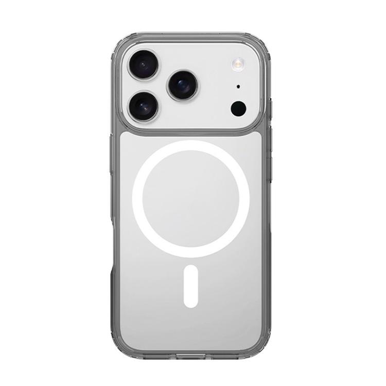 For iPhone 17 Pro Kalebol Clear MagSafe PC Hybrid TPU Shockproof Phone Case(Grey)
For iPhone 17 Pro Kalebol Clear MagSafe PC Hybrid TPU Shockproof Phone Case(Grey)