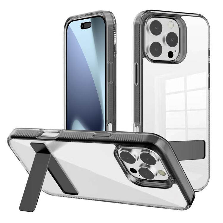 For iPhone 17 Pro Max Kalebol Holder Clear Acrylic Hybrid TPU Phone Case(Black)
For iPhone 17 Pro Max Kalebol Holder Clear Acrylic Hybrid TPU Phone Case(Black)