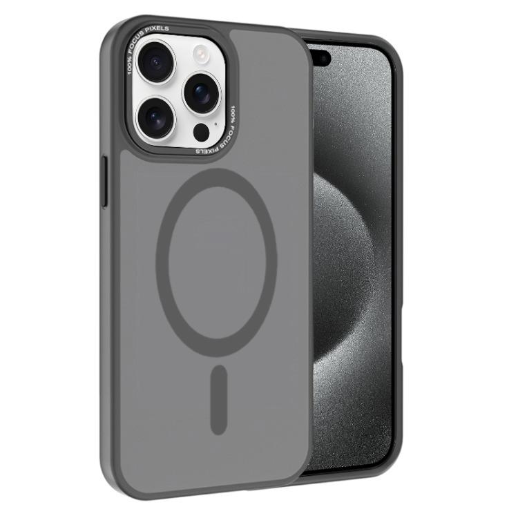 For iPhone 15 Pro Kalebol Metal Lens Frame MagSafe Frosted PC Phone Case(Grey)
For iPhone 15 Pro Kalebol Metal Lens Frame MagSafe Frosted PC Phone Case(Grey)