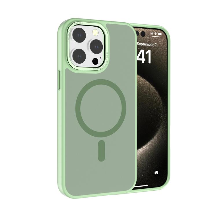 For iPhone 14 Pro Kalebol Metal Lens Frame MagSafe Frosted PC Phone Case(Matcha Green)
For iPhone 14 Pro Kalebol Metal Lens Frame MagSafe Frosted PC Phone Case(Matcha Green)