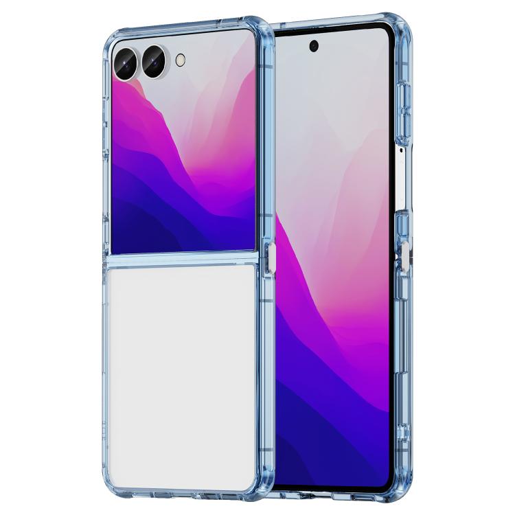 For Galaxy Z Flip8 5G PC Hybrid TPU Airbag Shockproof Phone Case(Transparent Blue)
For Galaxy Z Flip8 5G PC Hybrid TPU Airbag Shockproof Phone Case(Transparent Blue)