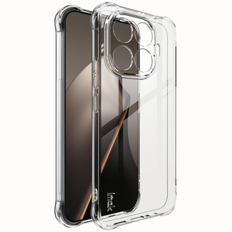 For Xiaomi 15T Pro 5G imak Shockproof Airbag TPU Phone Case(Transparent)
For Xiaomi 15T Pro 5G imak Shockproof Airbag TPU Phone Case(Transparent)