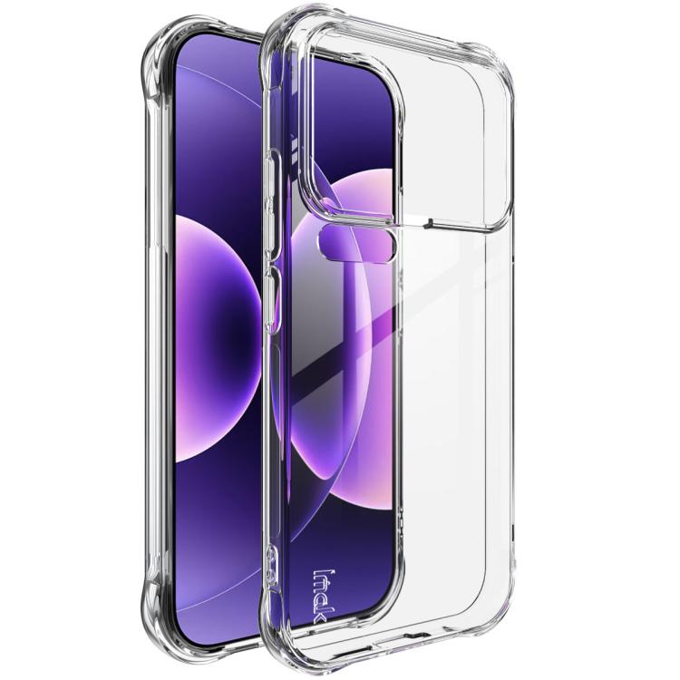 For Xiaomi 17 Pro imak Shockproof Airbag TPU Phone Case(Transparent)
For Xiaomi 17 Pro imak Shockproof Airbag TPU Phone Case(Transparent)