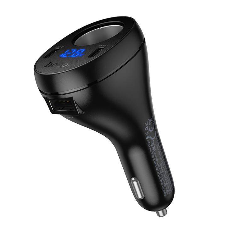 hoco Z61 Correct Dual Type-C and USB Three-port Cigarette Lighter Car Charger(Black)
hoco Z61 Correct Dual Type-C and USB Three-port Cigarette Lighter Car Charger(Black)