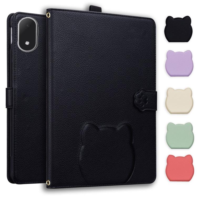 For OnePlus Pad 3 / OPPO Pad 4 Pro 13.2 Cat Skin-feel Litchi Leather Tablet Case(Black)
For OnePlus Pad 3 / OPPO Pad 4 Pro 13.2 Cat Skin-feel Litchi Leather Tablet Case(Black)