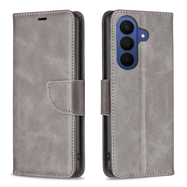 For Samsung Galaxy S26 5G Lambskin Texture Pure Color Flip Leather Phone Case(Grey)
For Samsung Galaxy S26 5G Lambskin Texture Pure Color Flip Leather Phone Case(Grey)