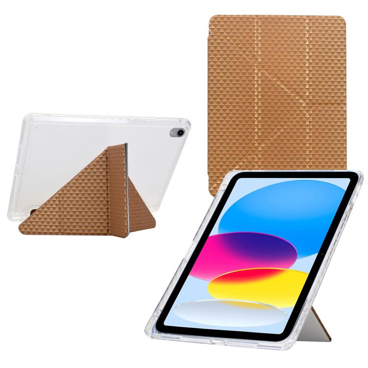 For iPad 2025 / 2022 Y-Fold Pyramid Texture Smart Leather Tablet Case(Gold)
For iPad 2025 / 2022 Y-Fold Pyramid Texture Smart Leather Tablet Case(Gold)