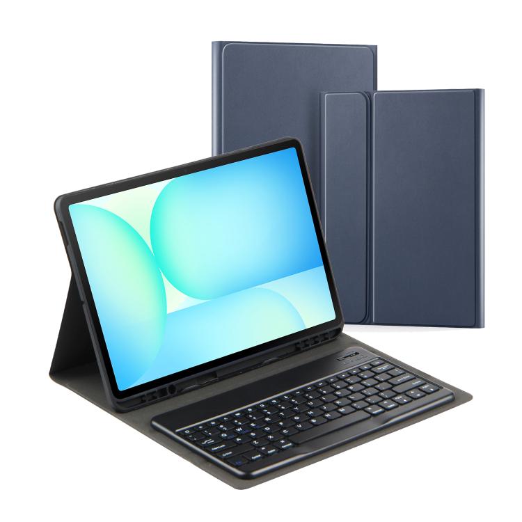 For Samsung Galaxy Tab S10 FE+ PS-X620 Basics Bluetooth Keyboard Leather Tablet Case(Dark Blue)
For Samsung Galaxy Tab S10 FE+ PS-X620 Basics Bluetooth Keyboard Leather Tablet Case(Dark Blue)
