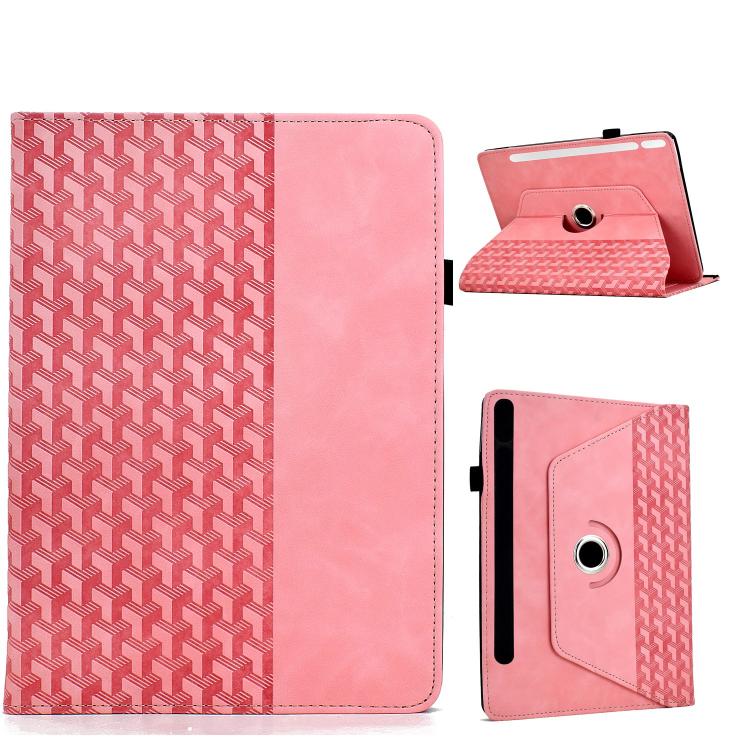 For Samsung Galaxy Tab S10 FE / S9 Rotatable Building Blocks Embossed Smart Leather Tablet Case(Pink)
For Samsung Galaxy Tab S10 FE / S9 Rotatable Building Blocks Embossed Smart Leather Tablet Case(Pink)