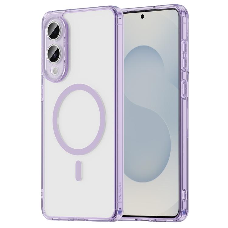 For Samsung Galaxy S25 Edge 5G PC Hybrid TPU Airbag Shockproof MagSafe Phone Case(Transparent Purple)
For Samsung Galaxy S25 Edge 5G PC Hybrid TPU Airbag Shockproof MagSafe Phone Case(Transparent Purple)