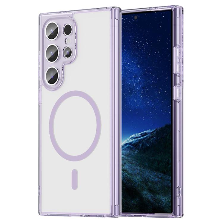 For Galaxy S24 Ultra 5G PC Hybrid TPU Airbag Shockproof MagSafe Phone Case(Transparent Purple)
For Galaxy S24 Ultra 5G PC Hybrid TPU Airbag Shockproof MagSafe Phone Case(Transparent Purple)
