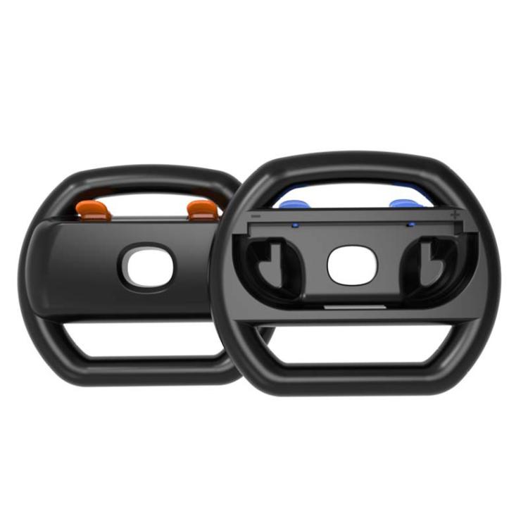 For Nintendo Switch 2 Joy-Con 1pair iPlay HBS-2813 Controller Racing Simple Steering Wheel(黑色)
For Nintendo Switch 2 Joy-Con 1pair iPlay HBS-2813 Controller Racing Simple Steering Wheel(黑色)