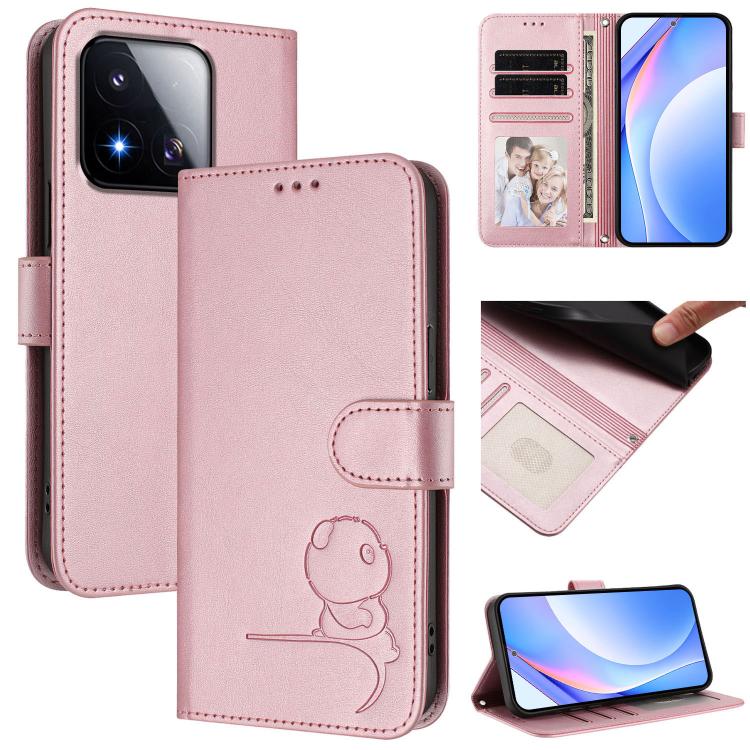 For Xiaomi 17 Max 5G Litter Panda Embossing RFID Leather Phone Case with Lanyard(Pink)
For Xiaomi 17 Max 5G Litter Panda Embossing RFID Leather Phone Case with Lanyard(Pink)