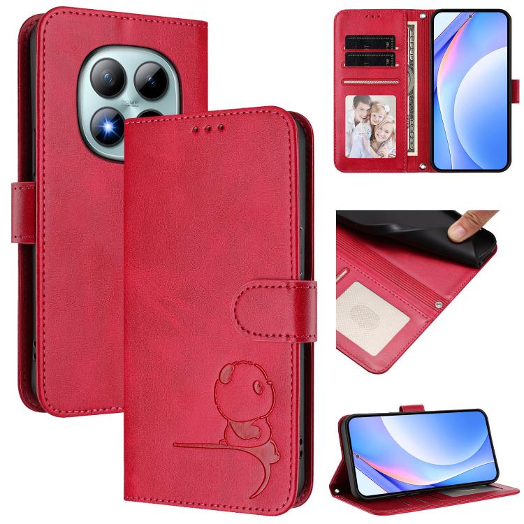 For Redmi Note 15 Pro+ 5G Global 163.3mm Litter Panda Embossing RFID Leather Phone Case with Lanyard(Rose Red)
For Redmi Note 15 Pro+ 5G Global 163.3mm Litter Panda Embossing RFID Leather Phone Case with Lanyard(Rose Red)