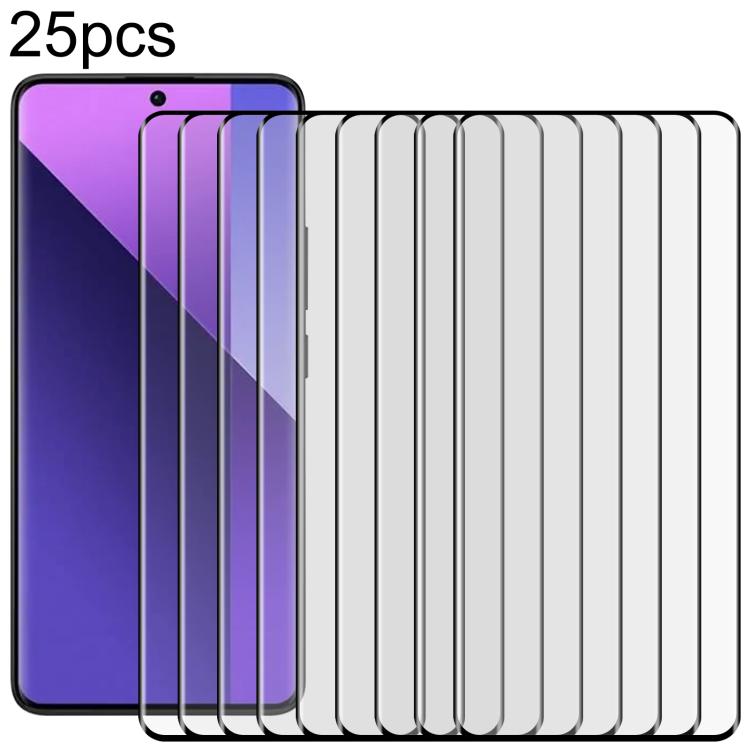 For Xiaomi Redmi Note 13 Pro+ 25pcs Full Glue 9H HD 3D Curved Edge Tempered Glass Film(Black)
For Xiaomi Redmi Note 13 Pro+ 25pcs Full Glue 9H HD 3D Curved Edge Tempered Glass Film(Black)