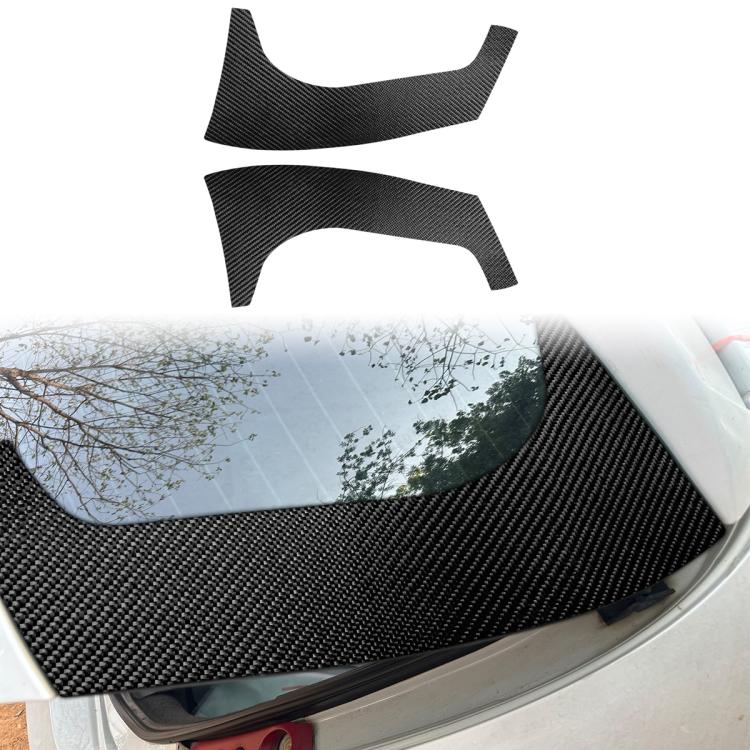 2pcs/Set Carbon Fiber Car Rear Windshield Decorative Sticker for SEAT Leon 2005-2012, Carbon Sheet Style, Left and Right Driver(Black)
2pcs/Set Carbon Fiber Car Rear Windshield Decorative Sticker for SEAT Leon 2005-2012, Carbon Sheet Style, Left and Right Driver(Black)