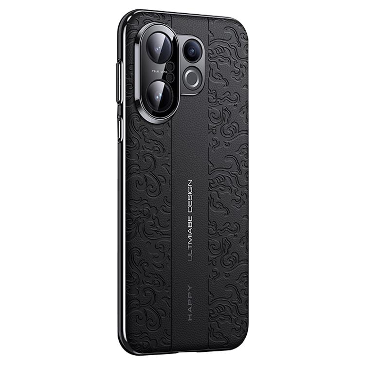 For vivo S30 Pro mini Cloud Dragon Pattern Plain Leather PC Phone Case(Black)
For vivo S30 Pro mini Cloud Dragon Pattern Plain Leather PC Phone Case(Black)