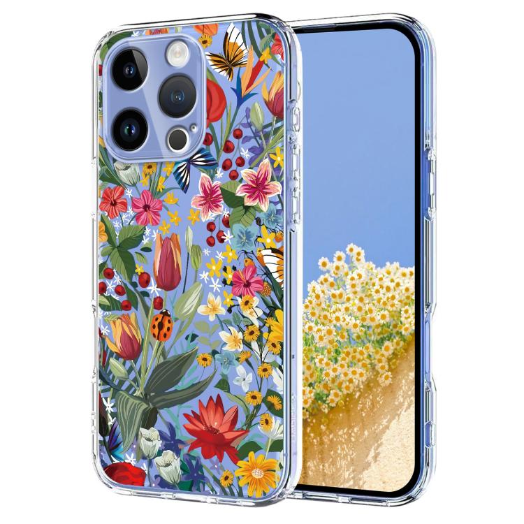 For iPhone 13 Pro Max Flower Pattern Painted TPU Phone Case(lily)
For iPhone 13 Pro Max Flower Pattern Painted TPU Phone Case(lily)